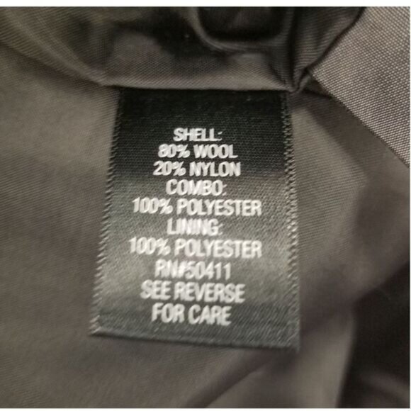 Croft & Barrow Womens Red Wool Blend Hooded Jacket M - Picture 3 of 7